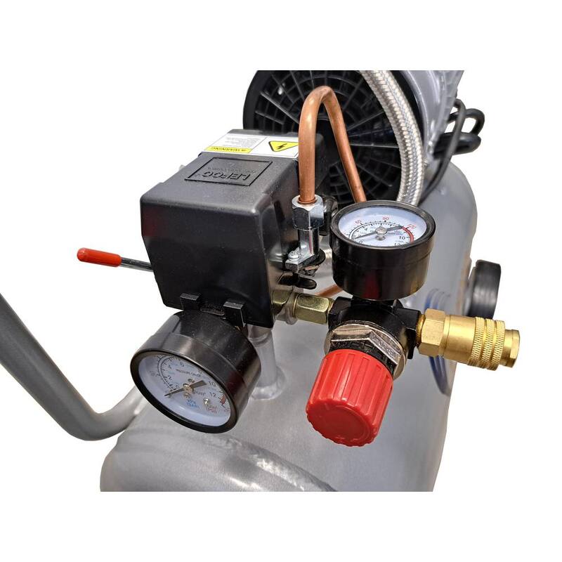 California Air Tools Ultra Quiet and Oil-Free 1.0 HP 8.0 Gal. 120 PSI Electric Aluminum Tank Air Compressor - CAT-8010ALFC