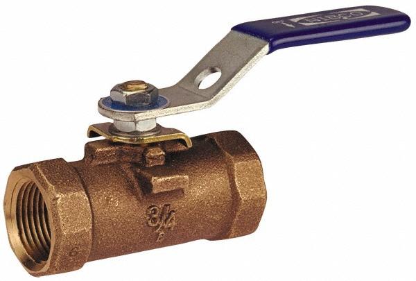 NIBCO Standard Manual Ball Valve: 2" Pipe, Reduced Port - NL940VD