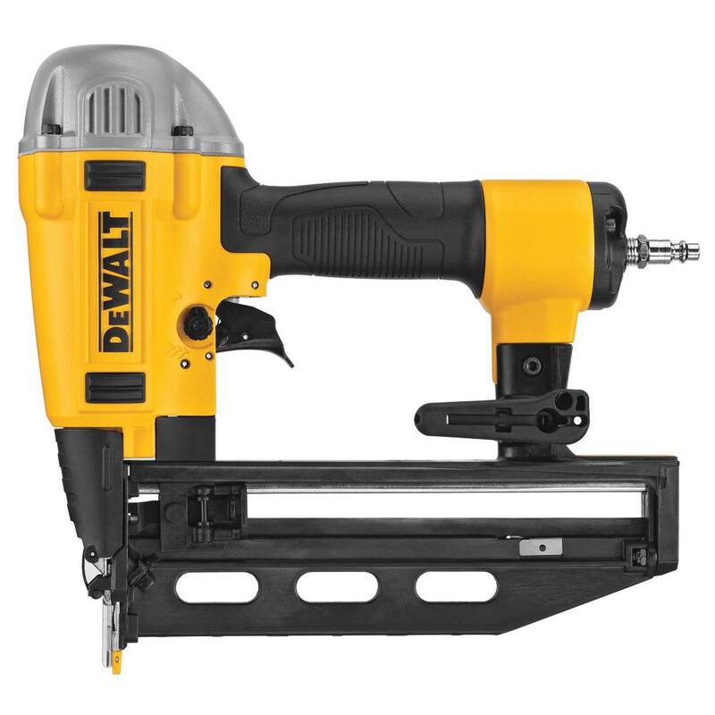 DEWALT 6 Gal. 165 PSI Heavy-Duty Electric Pancake Air Compressor, 18-Gauge Brad Nailer and 16-Gauge 2-1/2 in. Nailer - DWFP1KITW917