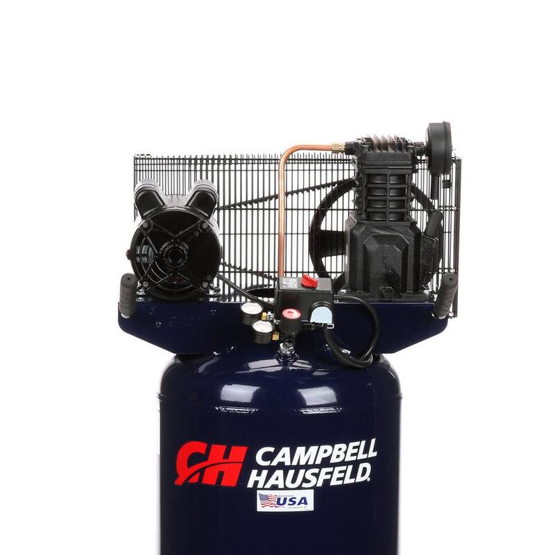 Campbell Hausfeld 30 Gal. Portable Electric 135 PSI 5.5 CFM 2-HP Air Compressor - VT6358