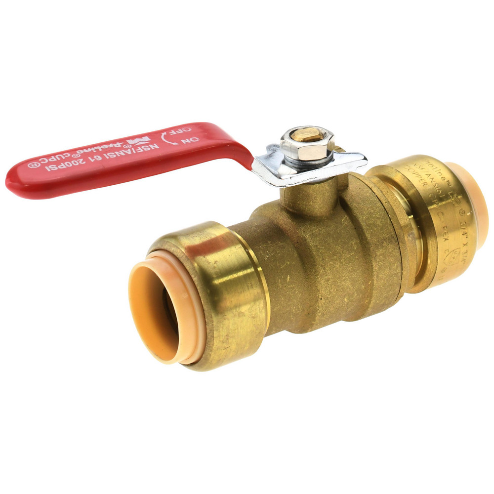 Value Collection Standard Manual Ball Valve: 3/4" Pipe, Full Port - 1107-064