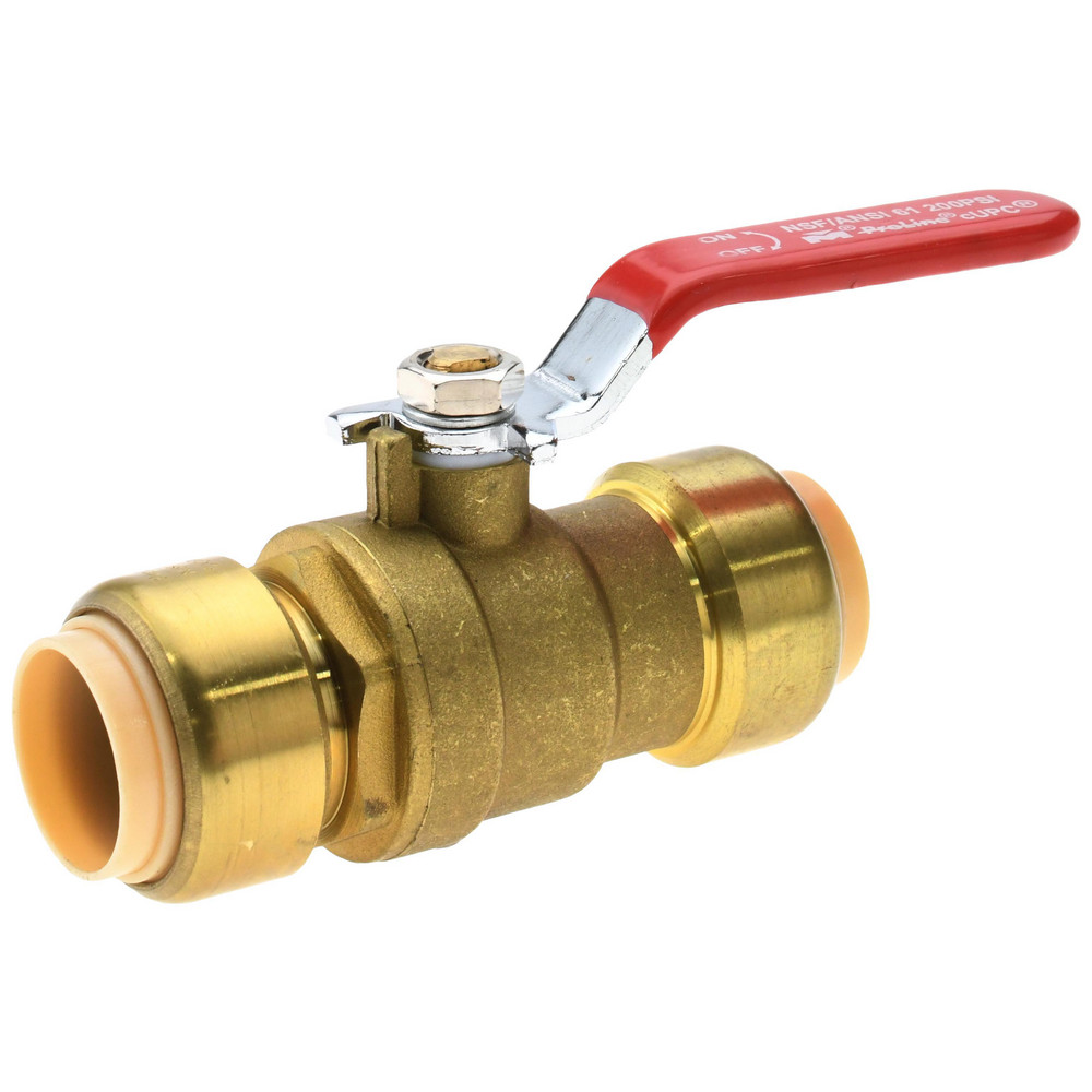 Value Collection Standard Manual Ball Valve: 3/4" Pipe, Full Port - 1107-064