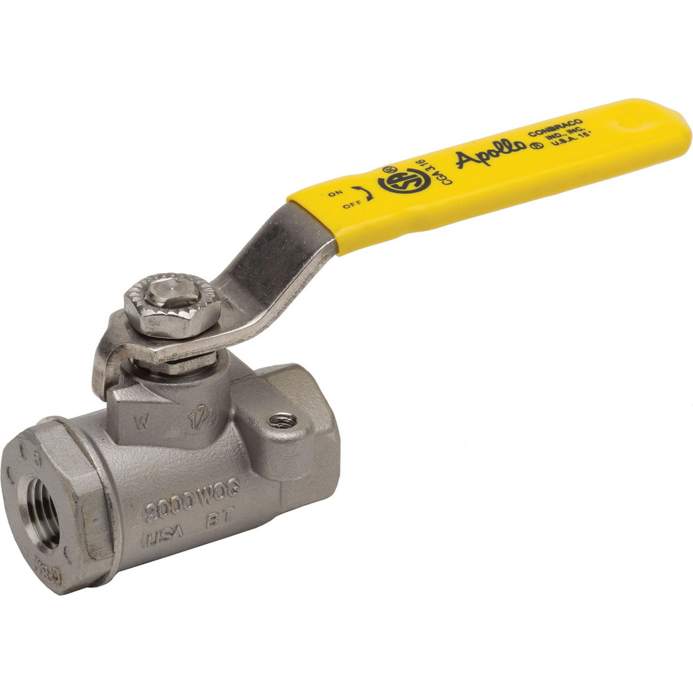 Apollo® Manual Ball Valve: 2" Pipe, Full Port, Carbon Steel - 7214827A