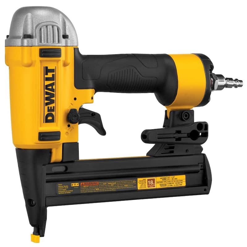 DEWALT 6 Gal. 165 PSI Portable Electric Air Compressor and 18-Gauge Pneumatic 1/4 in. Crown Stapler - DWFP55126wcs