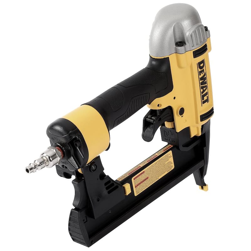 DEWALT 6 Gal. 165 PSI Portable Electric Air Compressor and 18-Gauge Pneumatic 1/4 in. Crown Stapler - DWFP55126wcs