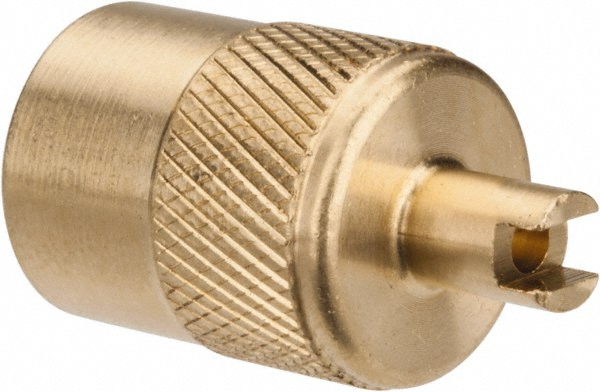 Parker 1/4" Tube OD Access Valve Quick Seal Cap with Gasket - 640QSF-4