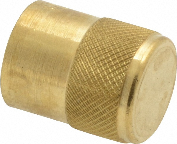 Parker 1/4" Tube OD Access Valve Quick Seal Cap with Gasket - 640QSF-4