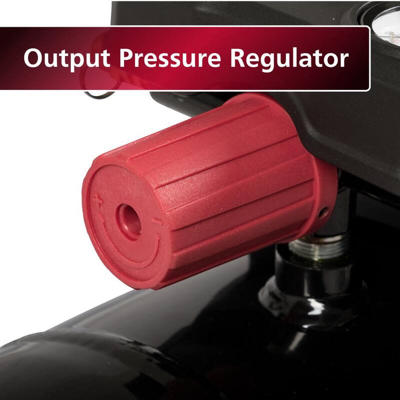 Husky 4 Gallon 175 PSI Electric Hot Dog Air Compressor Combo Kit - 0200442A