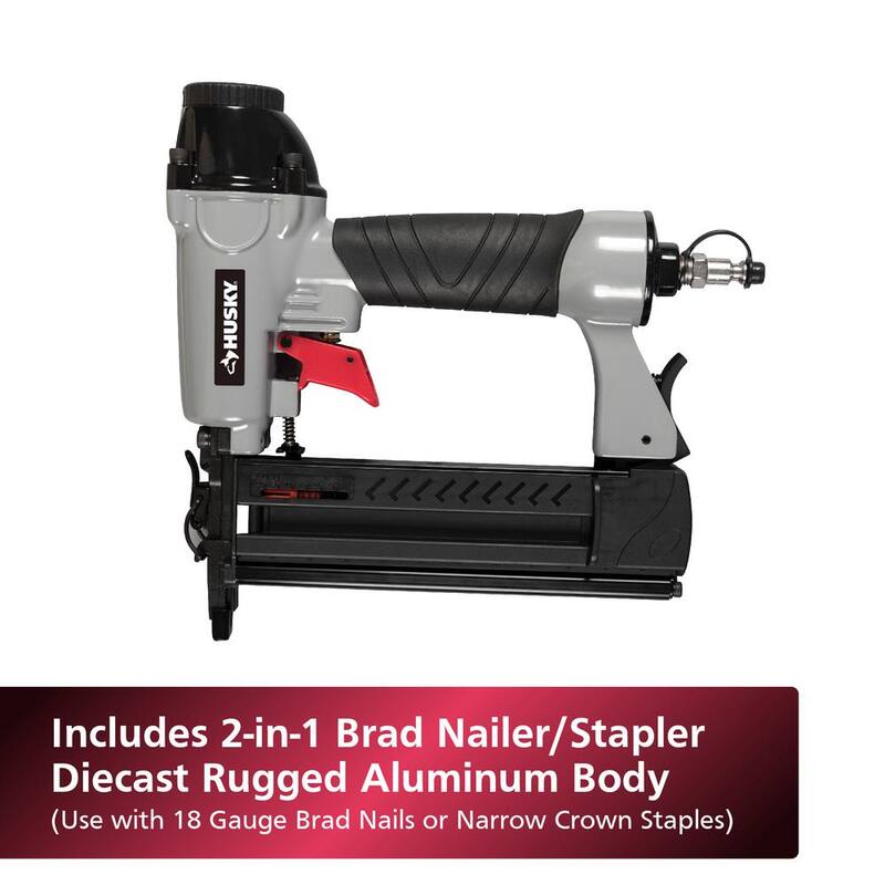 Husky 4 Gallon 175 PSI Electric Hot Dog Air Compressor Combo Kit - 0200442A