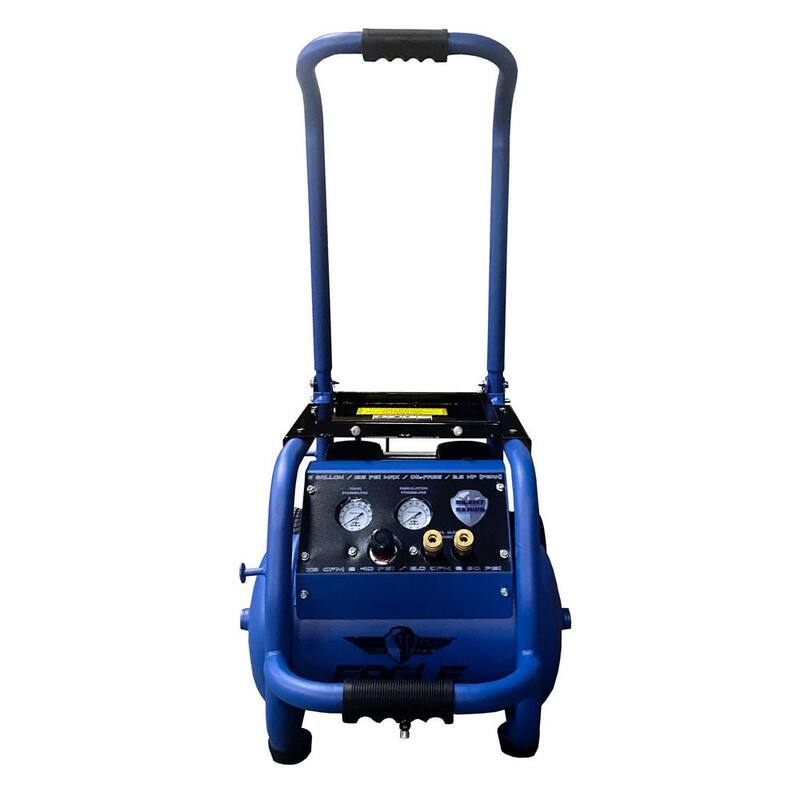 Eagle Silent Series, 2.5 HP, Electric 115-Volt, Oil Free Air Compressor - EA-6000