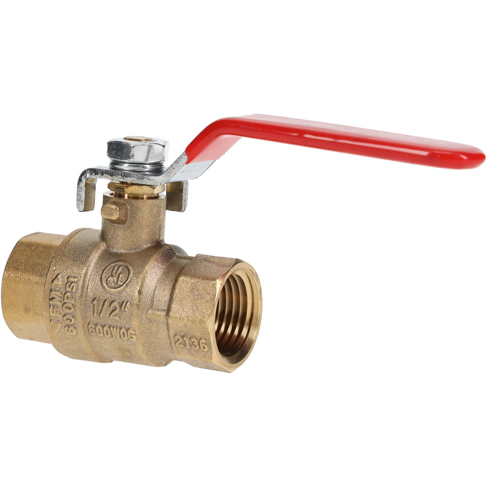 Control Devices 2-Way Manual Ball Valve: 1-1/2" Pipe, Full Port - BVP15P15-0AA