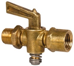 Eaton Steel Ground Plug Drain Drain Cock & Shutoff Valve - 6892
