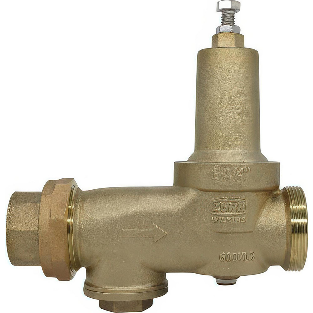 Zurn Pressure Reducing Valves: Pipe Size: 2; End Connection: Solder x FNPT; Body Material: Bronze - 2-600XL3C