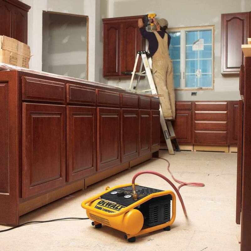 DEWALT 1 Gal. Portable Electric Trim Air Compressor - D55140