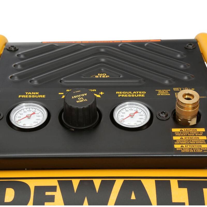 DEWALT 1 Gal. Portable Electric Trim Air Compressor - D55140