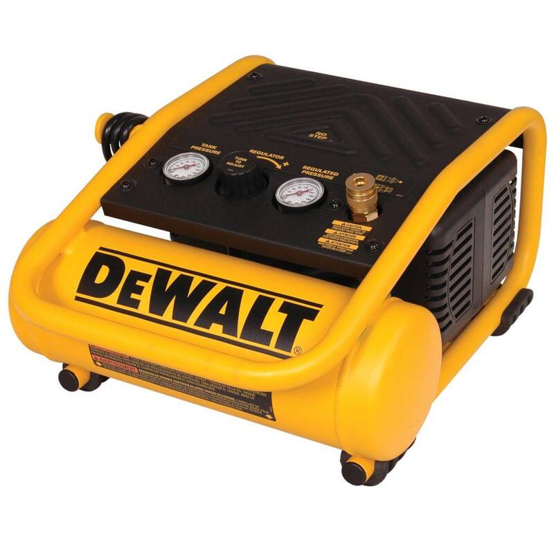 DEWALT 1 Gal. Portable Electric Trim Air Compressor - D55140