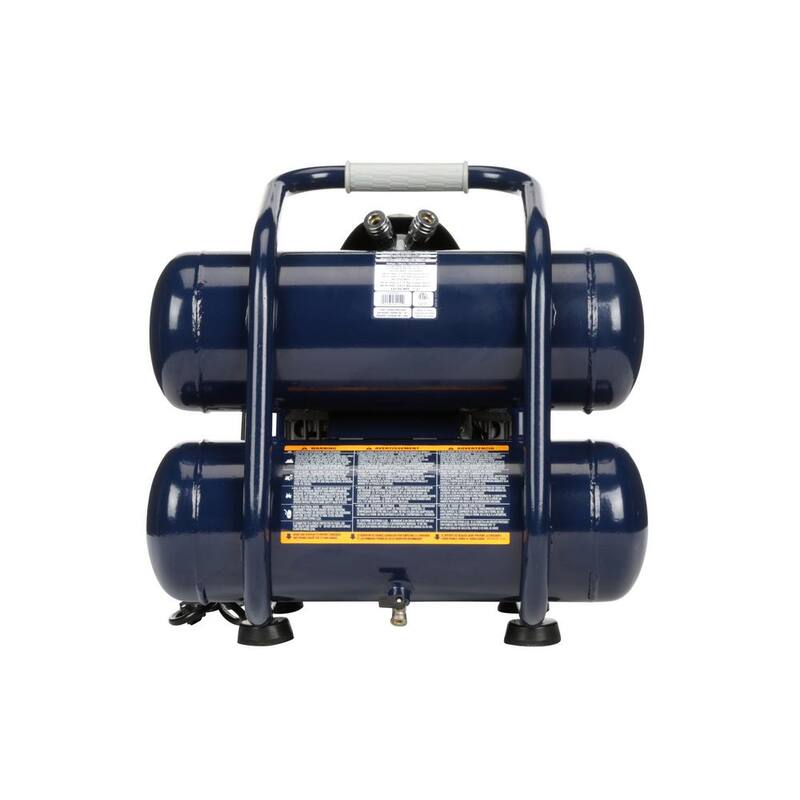 Campbell Hausfeld 4.6 Gal. Twinstack Electric Quiet Compressor - DC040500