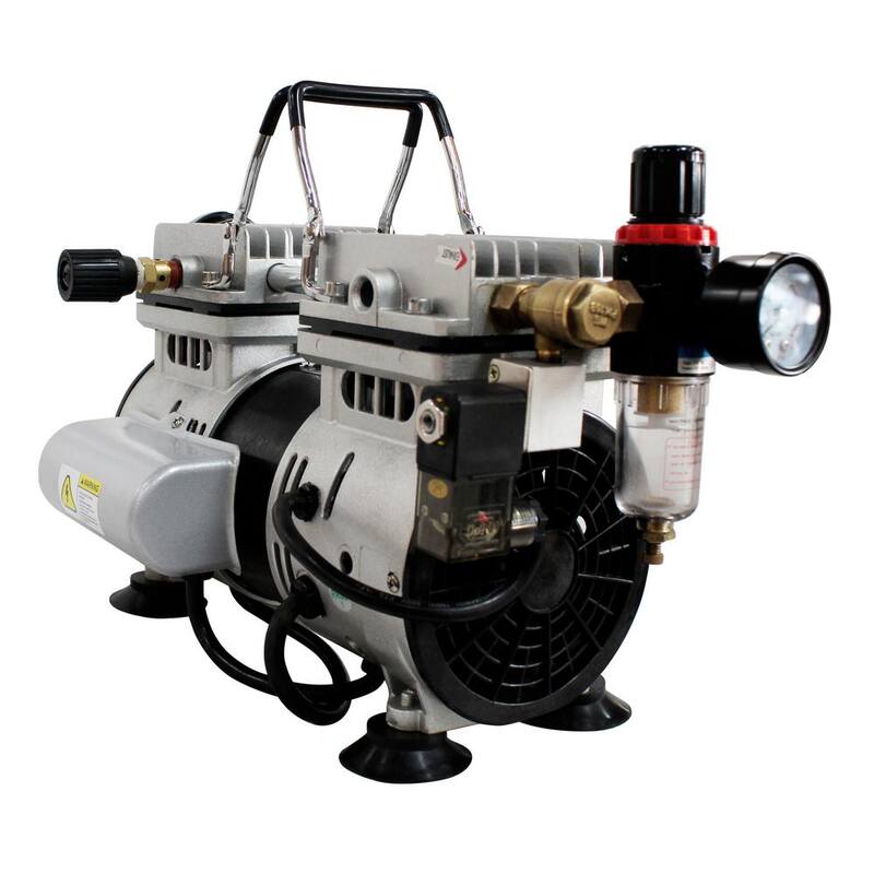 California Air Tools Tankless Portable 1.0 HP Ultra Quiet and Oil-Free Electric Air Compressor - 10TL