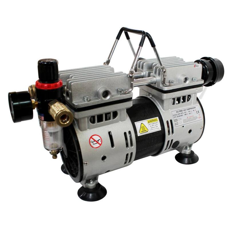 California Air Tools Tankless Portable 1.0 HP Ultra Quiet and Oil-Free Electric Air Compressor - 10TL
