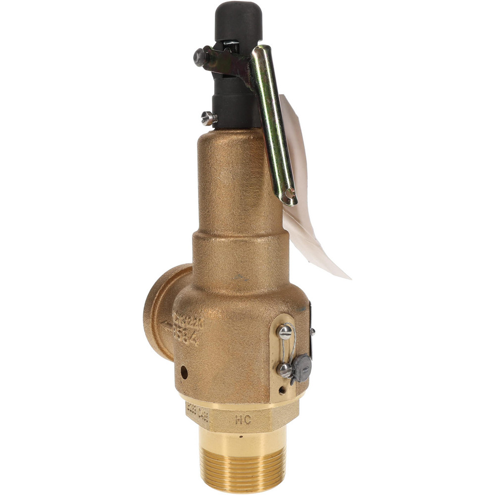 Midwest Control ASME Safety Relief Valve: 2" Inlet, 2,496 CFM, 150 Max psi - 6010HH-150