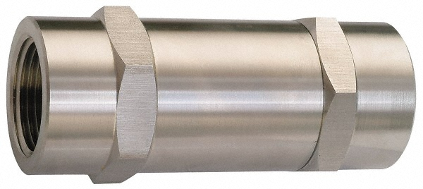 Conbraco 1/2 Thread, 175 psi WOG Rating, Bronze Dual Check Backflow Preventer Valve - 4ALF4A33AM