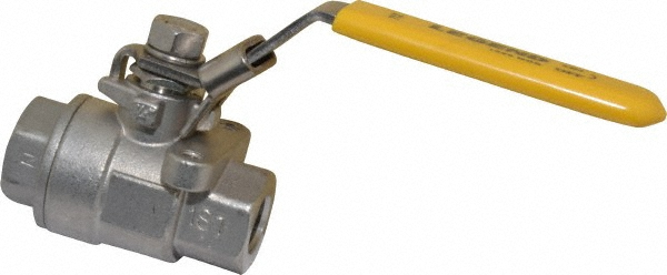 VNE Sanitary Manual Ball Valve: 3" Pipe, Full Port - E93WWW-63.0