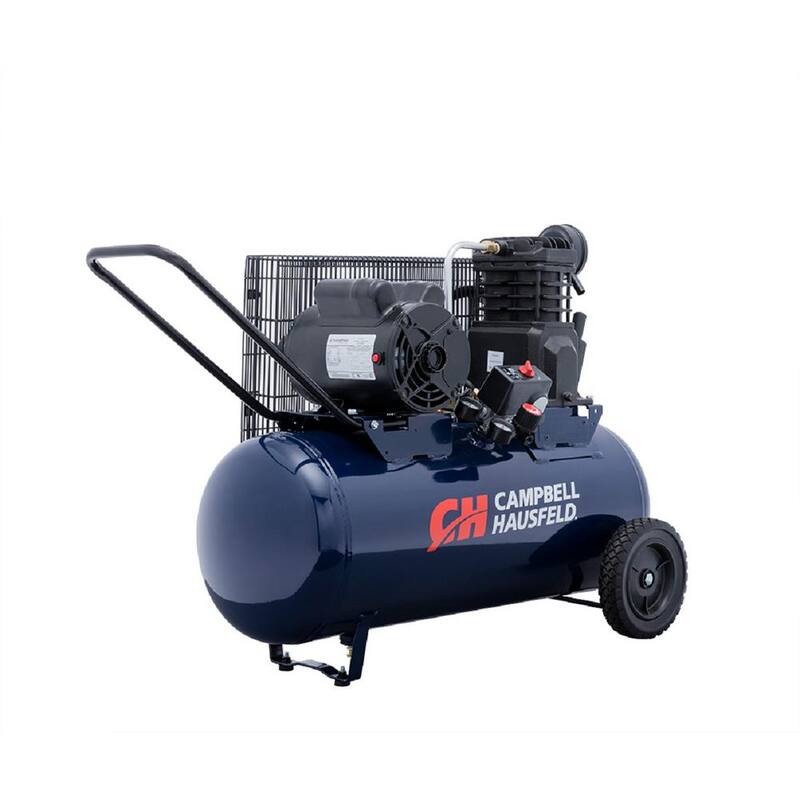 Campbell Hausfeld 5.5 CFM 2 HP 120/240-Volt 1 PH (VX4011) 15 Gal. Horizontal Portable Electric Single-Stage Air Compressor - VX4011