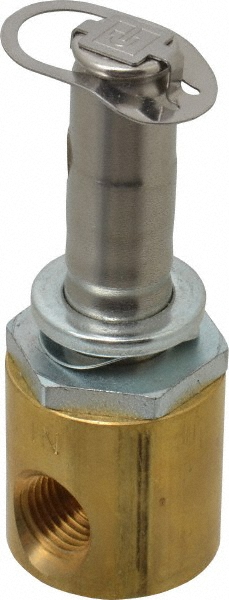 Parker Solenoid Valve: 1/4" Port, NPT - 04F20O1106ACF