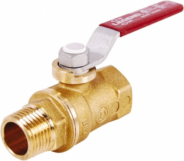 Legend Valve Standard Manual Ball Valve: 3/8" Pipe, Standard Port - 101-532NL