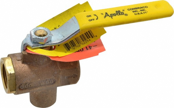 Apollo® Standard Manual Ball Valve: 1/2" Pipe, Full Port - 7K10301