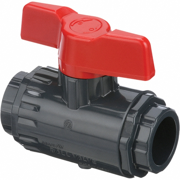 Asahi 2-Way Manual Ball Valve: 1/2" Pipe, Standard Port - 161070005