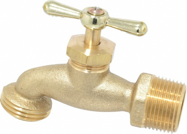 Legend Valve 1/2" Pipe, 125 psi WOG Rating, Celcon Hose Bibb, Stop Valve - 202-563