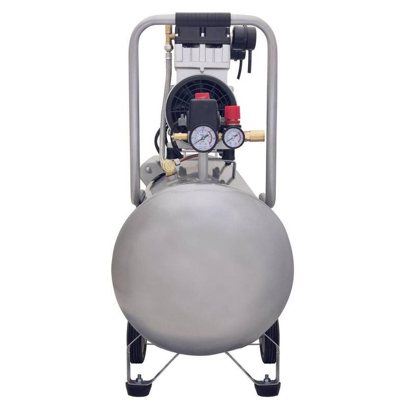 California Air Tools 15 Gal. 2.0 HP 220-Volt 60 Hz Ultra Quiet and Oil-Free Air Compressor - 15020C-22060