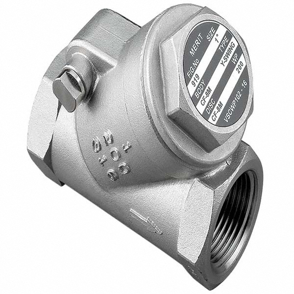 Merit Brass Check Valve: 1/2" Pipe - VSC102-08