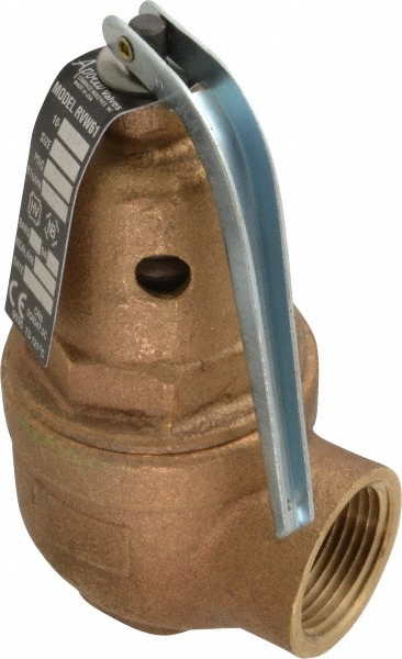 Control Devices ASME Safety Relief Valve: 3/8" Inlet, 148 CFM, 175 Max psi - SA38-1A175