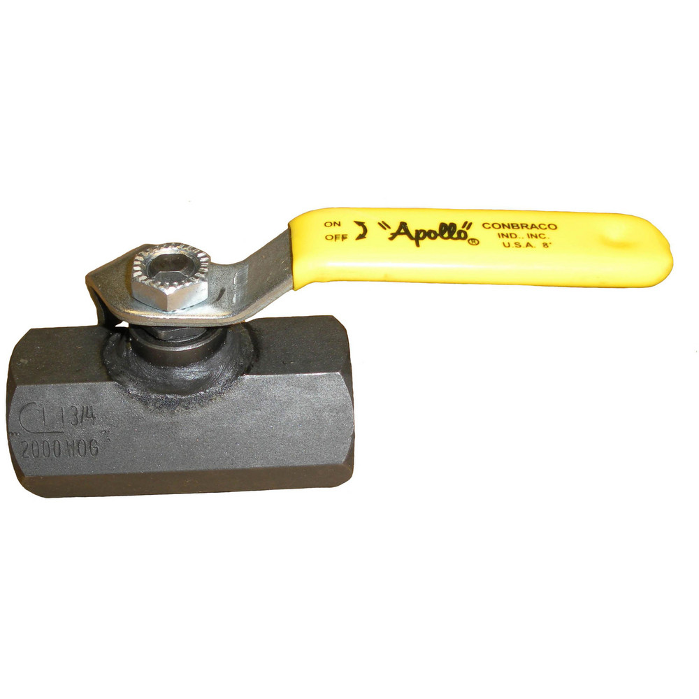 Apollo® Manual Ball Valve: 1/4" Pipe, Reduced Port, Carbon Steel - 9314101