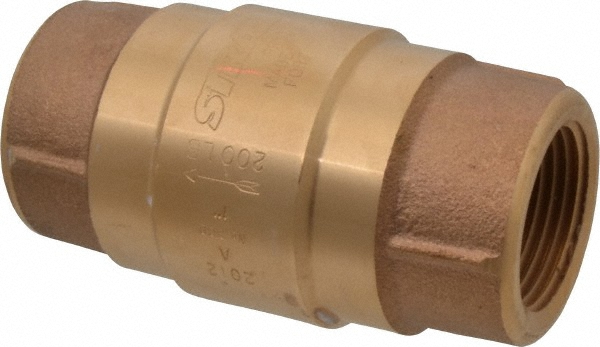 Apollo® Check Valve: 1/4" Pipe, 400 psi WOG, Stainless Steel - 6250101