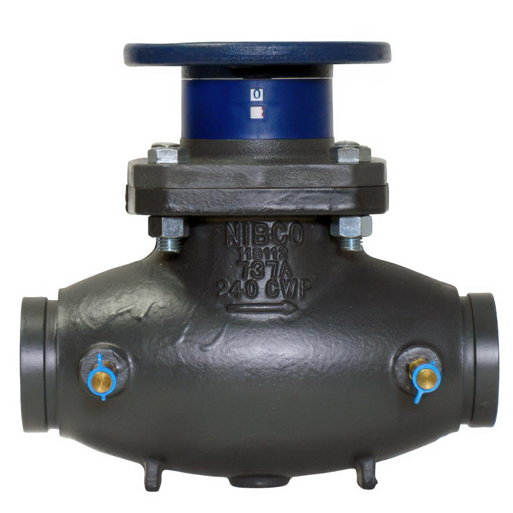 NIBCO 4" Pipe, Grooved End Connections, Y Pattern Calibrated Balance Valve - NHC821H