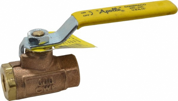 Apollo® Standard Manual Ball Valve: 1/4" Pipe, Standard Port - 70-101-01