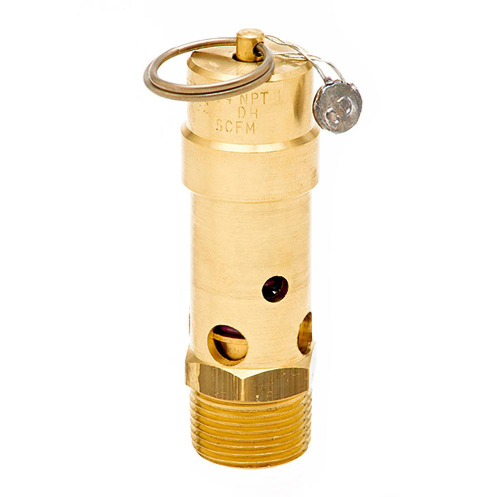 Control Devices ASME Safety Relief Valve: 3/4" Inlet, 1,050 CFM, 275 Max psi - SB75-0A275