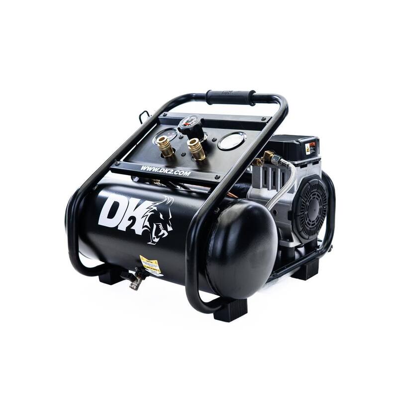 DK2 2 Gal. 125 PSI Portable Silent Electric Air Compressor - AC02G