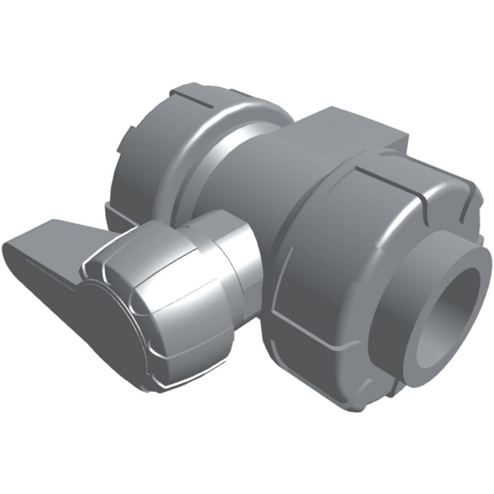 Simtech True Union Manual Ball Valve: 1-1/4" Pipe, Full Port - TBS 502 3 012