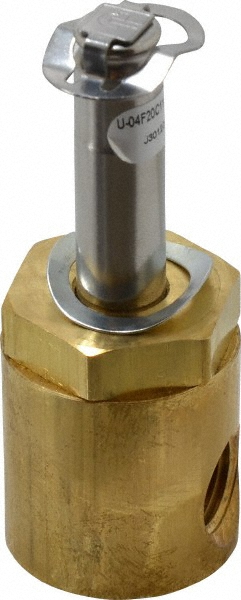 Parker Solenoid Valve: 1/4" Port, NPT - 04F20C1106A1F