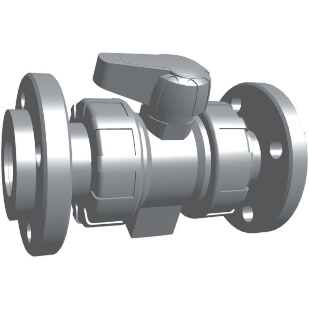 Simtech True Union Manual Ball Valve: 1-1/2" Pipe, Full Port - TBS 502 6 015