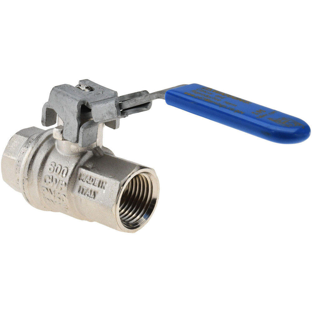 Value Collection 1-Way Manual Ball Valve: 1/2" Pipe, Full Port - S95D45N
