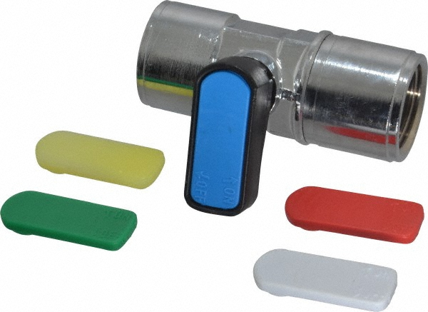 Aignep USA Miniature Manual Ball Valve: 1/2" Pipe - 86300-08-08