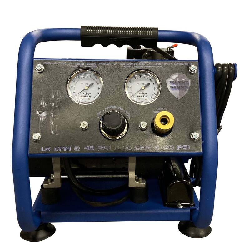 Eagle Silent Series 0.75 HP, 1 Gal. Oil Free Air Compressor - EA-2000