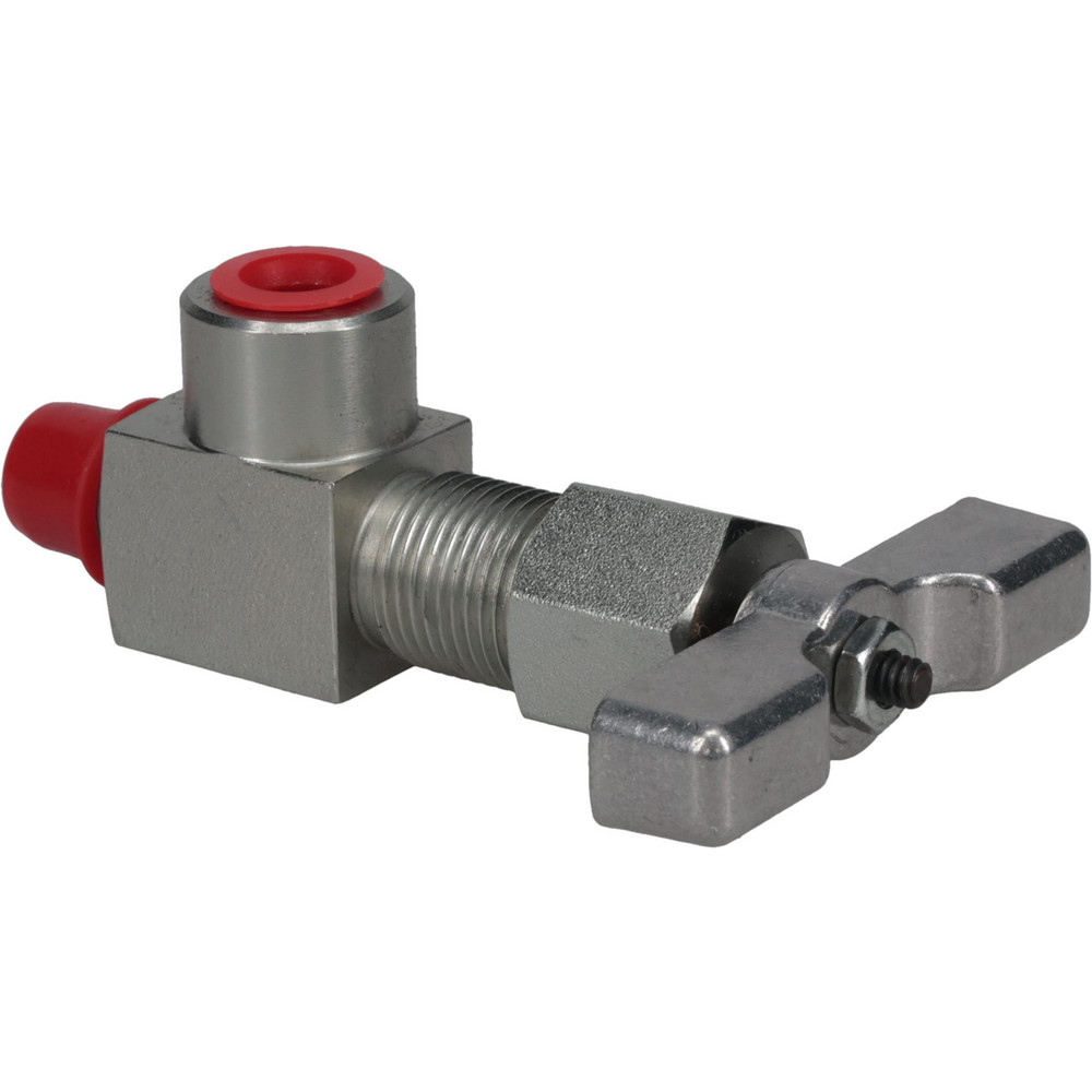 Value Collection Needle Valve: Straight, 3/8" Pipe, NPT End, Alloy Body - 67550010