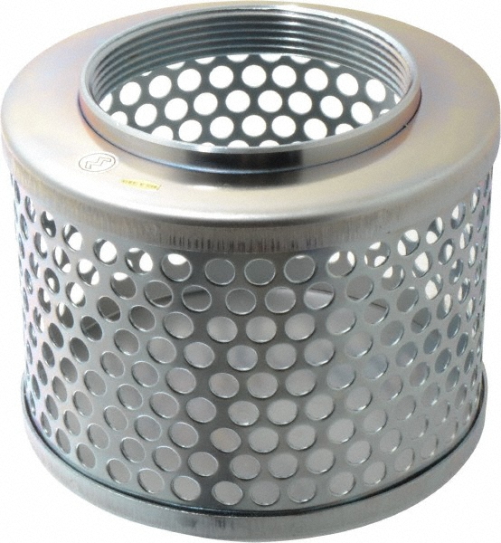 Kuriyama of America 4" Hose, Round Hole Strainer - RHS400