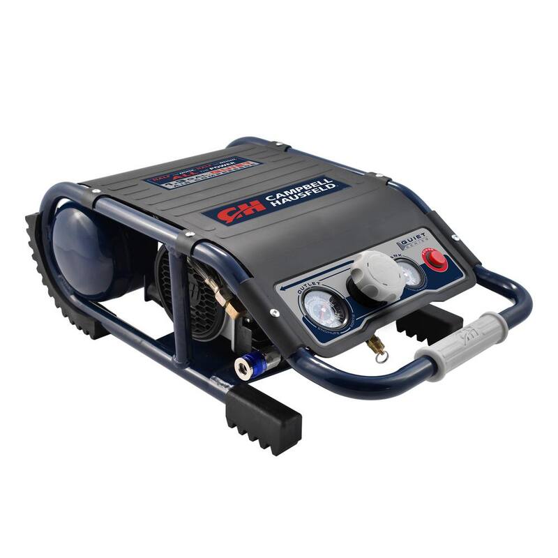 Campbell Hausfeld Quiet Suitcase 1.3 gal. Portable Electric Air Compressor - DC010500